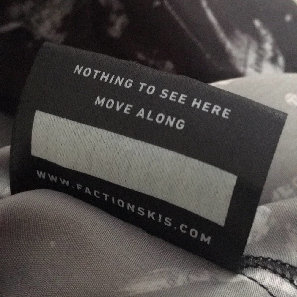 FACTION collection elemental mens windbreaker SIZE LARGE - Picture 9 of 9